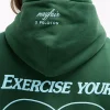 Exercise Your Mind, Body & Heart Oversized Hoodie